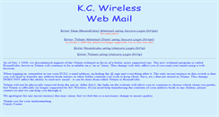 Desktop Screenshot of mail.mykcwireless.com